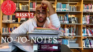 I STOPPED TAKING NOTES IN MED SCHOOL - WASTE OF TIME? | Norwegian Medical Student
