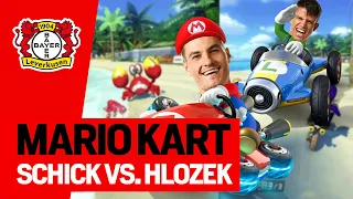 When professional soccer players play MARIO KART... 🎮😂 | Patrik Schick 🆚 Adam Hlozek