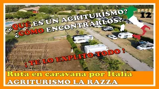 ¿QUÉ ES UN AGRITURISMO? Acampar barato en Italia con CARAVANA - Agriturismo LA RAZZA #12