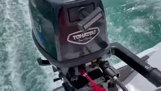 Bro S-Open 4.2 & Tohatsu 6 hp 4 stroke