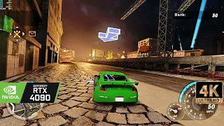 [4K] Need for Speed Underground 2 - Remaster RTX Remix! Insanely modded with RAYTRACING