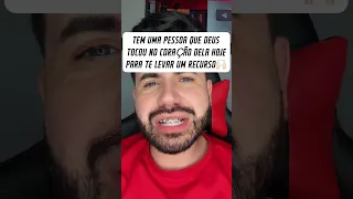 TEM UMA PESSOA QUE DEUS TOCOU NO CORAÇÃO DELA HOJE PARA TE LEVAR UM RECURSO🙌🏻