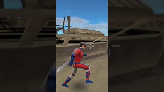 Vegas Crime Simulator | Superhero Landing Scene | New Update