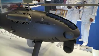 Schiebel Showcases CAMCOPTER S-100 UAS Drone DIMDEX 2024 A Versatile Tool for Land and Naval Forces