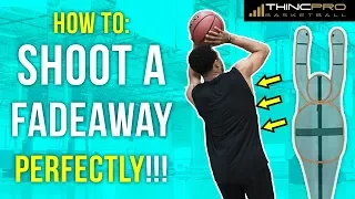 Get Your Shot Off Against ANYONE!! How To Shoot a Fadeaway Jumpshot in Basketball PERFECTLY!
