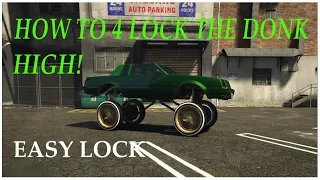 How To 4 LOCK THE DONK HIGH! EASY Step By Step Tutorial Monster Donk!