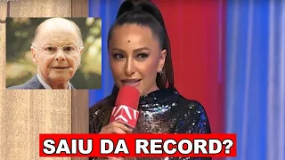 Sabrina Sato saiu da Record? Qual o Motivo? Briga? VEJA A B0MBA!