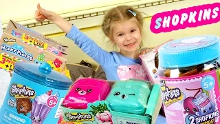 ШОПКИНСЫ на русском языке РАСПАКОВКА - Подарки 8 марта - Игрушки, 6, 5 сезон, Shopkins Happy Places