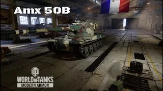 Amx 50B in Karelia: 7,6K direct damage | World of Tanks | Wot console
