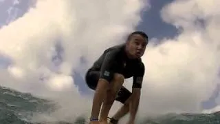 Jamie Sterling GoPro Wipeout and Board Chase