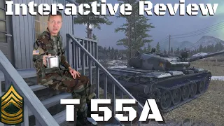 T 55a Interactive Tank Review, World of Tanks Console.