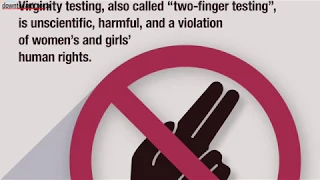 Why virginity tests should be banned?