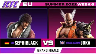 Joka (Heihachi) vs.Sephiblack (Miguel) Grand Finals - ICFC EU Tekken 7 Summer 2022 Week 6