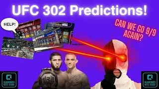 UFC 302 Predictions - Can we go 9/9 again???