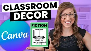 How to Create Classroom Decor Using Canva | Tutorial for Teachers