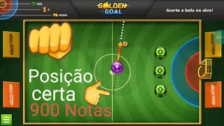 Macete posição da mira Golden Goal 900 notas soccer stars 😎⚽️🏃‍♂️