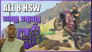 ALL 8 HSW Time Trials | Best Routes and Vehicle