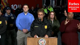 BREAKING NEWS: Los Angeles Mayor Karen Bass, Top Officials Detail Storm Response Efforts