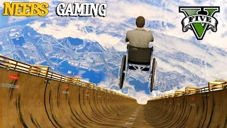 MEGA RAMP - Funny Vehicles Mod - GTA 5 Gameplay Video