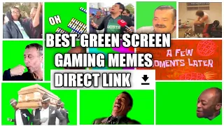 Green screen memes download || Gaming memes | 15+ popular memes download link | memes video template