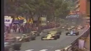 Alfa 185T Patrese Crash Monaco 1985