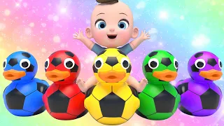 Ducks Song 색깔 오리 Old macdonald had a farm Learn Colors 영어유치원 어린이 동요 노래 Nursery Rhymes Songs