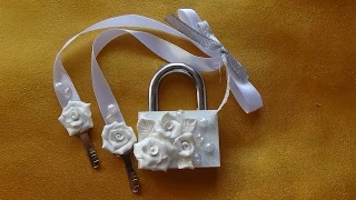 DIY Свадебный замок.  Wedding lock