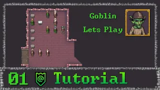 Dwarf Fortress - Adventure Tutorial Lets Play | 01 (Goblin)