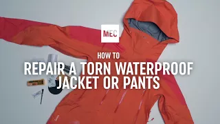 How to Repair a Torn Waterproof Jacket or Pants