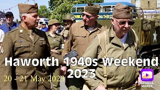 Haworth 1940s Weekend 2023 Military Event 20 May 2023