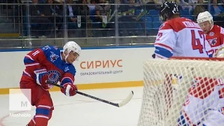 Gifted Athlete Putin Scores 7 Goals in Birthday Hockey Game | Mashable News