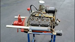 Cold Starting Up V8 FORD FLATHEAD Engines and Cool Sound 3