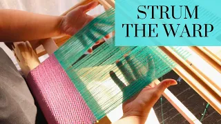 Strumming the warp