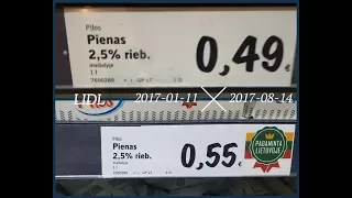 LNK žinios: Pieno produktų kainų augimas. Pricer.lt komentaras, 2017 08 16 18:30