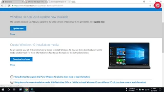 Download windows  10 original 1803 from Microsoft free