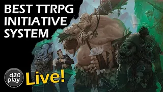 d20play Live 42 | TTRPG Initiative Systems