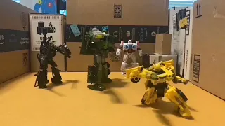 The escape (transformers stop motion)