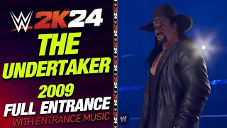 UNDERTAKER 09 WWE 2K24 ENTRANCE - #WWE2K24 UNDERTAKER 09 ENTRANCE WITH THEME