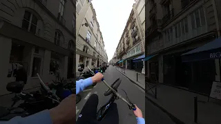 GoPro | BMX Manual through Downtown Paris 🎬 Alan Voineau #Shorts #MTB