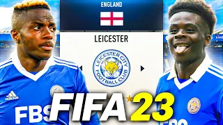 Prima RECONSTRCUTIE cu LEICESTER CITY in FIFA 23 !