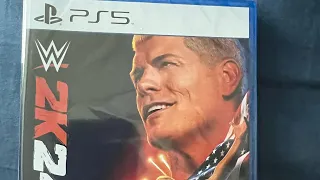 Unboxing Wwe2k24 PS5