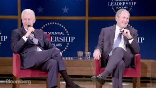 Clinton, Bush on What It Takes to Be President