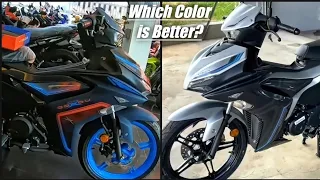 New 2022‼️Yamaha SNIPER 155 / Y16ZR Colorway Comparison Walkaround Doxuo & Matte Silver