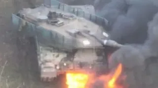 Destroyed Leopard 2a6 in Avdiivka #war #nato #ukraine #zaporozhye #counteroffensive #leopard2a6