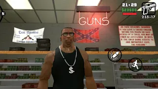 GTA - San Andreas - How to roll while Shooting - Mobile Game Guide