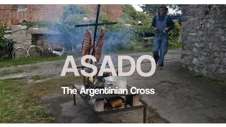 Simon Dyer - Asado Cooking with an Argentinian Cross.