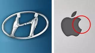 10 Geheimnisse - die in bekannten Logos versteckt sind!