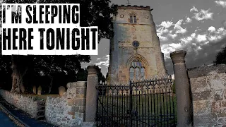 Could You Sleep In This Church Overnight? | Graveyard Night Walk!