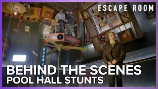 Pool Hall Stunts | Escape Room Behind The Scenes