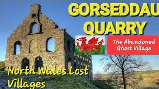 UNESCO ~ GORSEDDAU SLATE QUARRY, ABANDONED GHOST VILLAGE + CATHEDRAL MILL. Welsh History With Anna